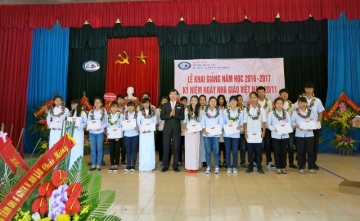 Lễ Khai giảng năm học 2016 – 2017 và Kỷ niệm 34 năm Ngày Nhà giáo Việt Nam 20/11